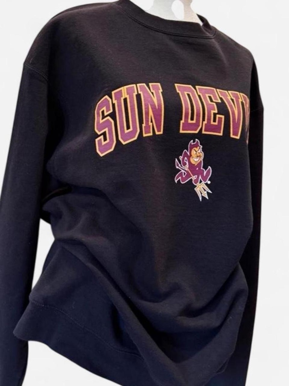 Champion Arizona State Sun Devils Black Crewneck Sweatshirt Men’s L